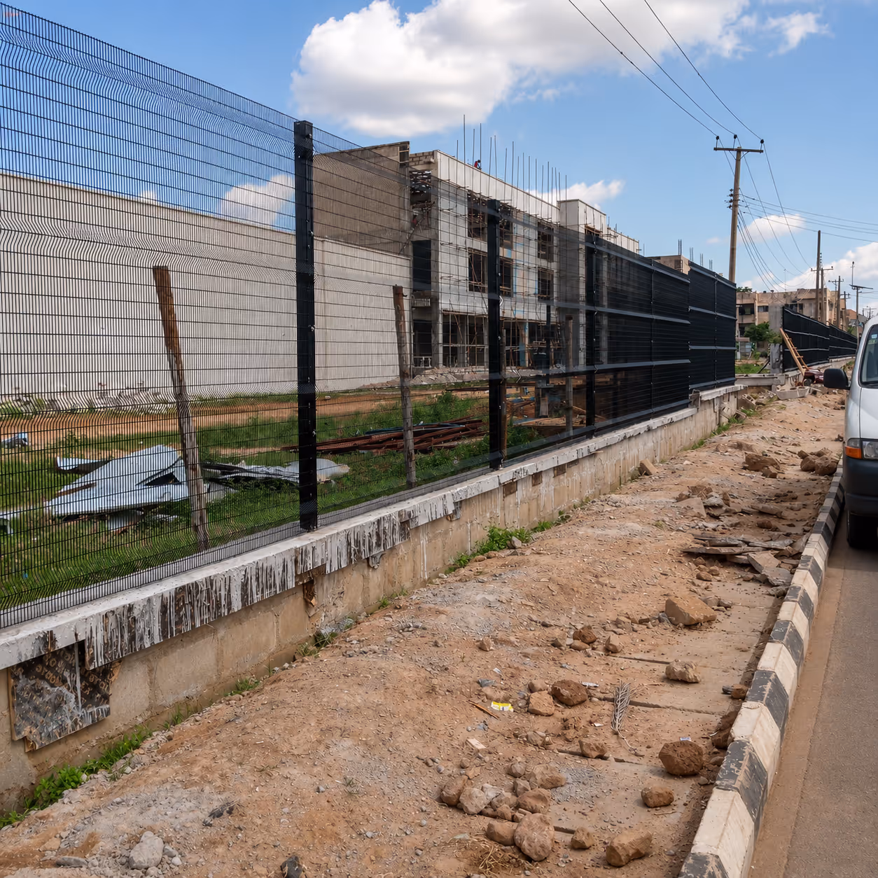 Barnawa Mall Security Upgrade - Commercial, 3D Mesh